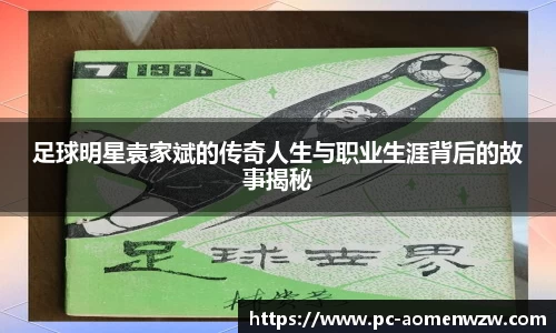 足球明星袁家斌的传奇人生与职业生涯背后的故事揭秘